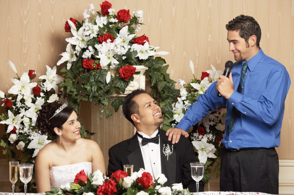 Der Tafelmajor ist für den reibungslosen Ablauf einer Hochzeit zuständig